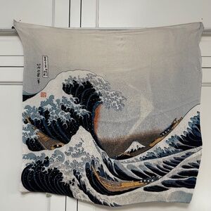 "The Great Wave off Kanagawa" by Katsushika Hokusai. Scarf
